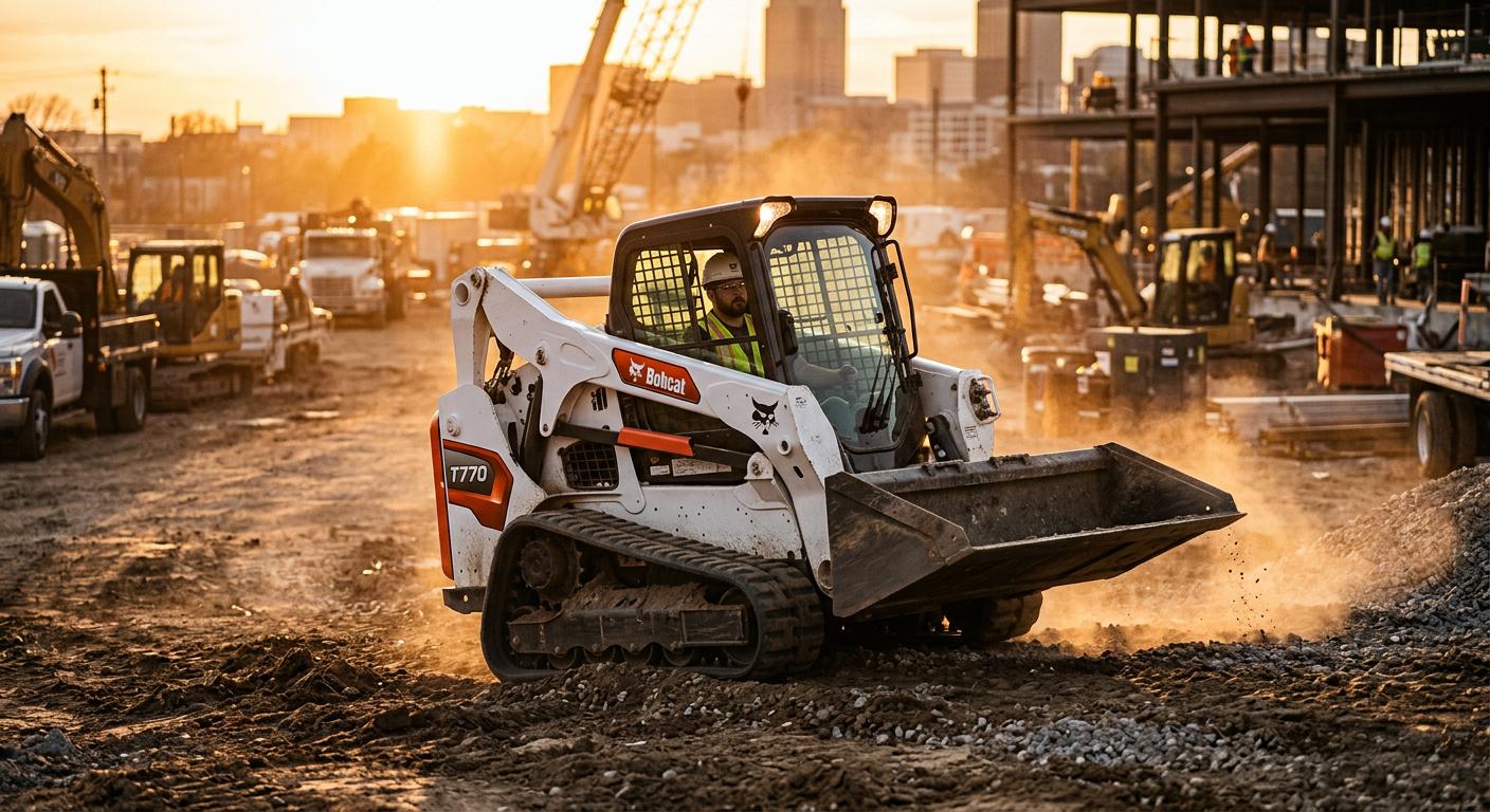 Bobcat T770 vs. CAT 297D